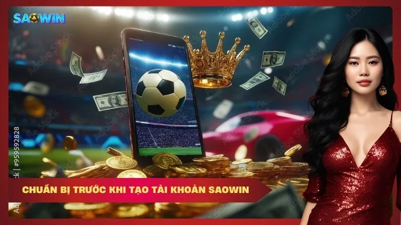 Chuẩn bị trước khi tạo tài khoản Saowin