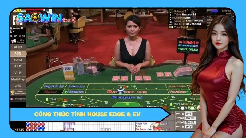 Công thức tính House Edge & EV