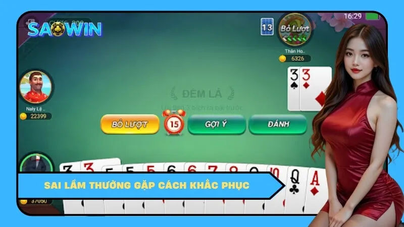 Sai lầm thường gặp cách khắc phục