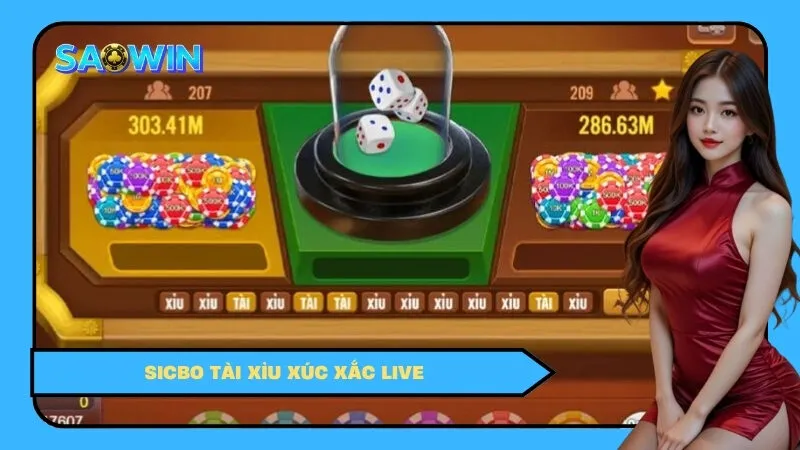 Sicbo Tài Xỉu Xúc Xắc Live: Luật & Cửa Cược